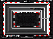 Флеш игра онлайн Гонки на мини машинках / Retro Pixel Racers