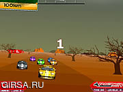 Флеш игра онлайн Обратная гонка / Reverse Race