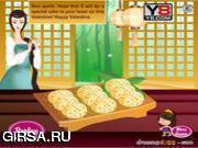 Флеш игра онлайн Рисовый торт / Rice cake for lovers 