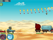 Флеш игра онлайн Дорога ярости: удар в пустыне  / Road of Fury: Desert Strike
