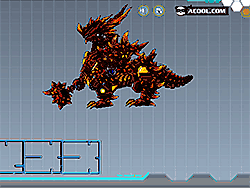 Флеш игра онлайн Робот Стильный Дракон / Robot Berial Dragon