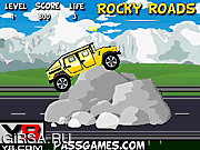 Флеш игра онлайн Путешествие по серпантину / Rocky Roads 