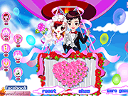 Игра Романтическая Свадьба в небе