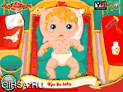 Флеш игра онлайн Малыш в душе / Royal Baby Shower