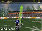 Флеш игра онлайн Чемпион регби / Rugby drop kick champ