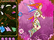 Флеш игра онлайн Сбежавший Фея Oyaku одеваются / Run-away Fairy Oyaku Dressup