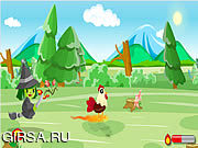 Флеш игра онлайн Run Chicken Run