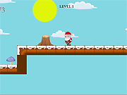 Флеш игра онлайн Запуск Санта / Running Santa