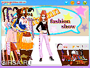 Флеш игра онлайн Runway Dress Up