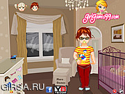 Флеш игра онлайн Малышка Салли / Sally DressUp Baby 