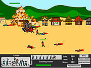 Флеш игра онлайн Оборона самураев