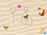 Флеш игра онлайн Песок Рисовать Пляж