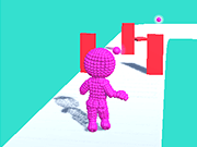 Песочный человек Пиксельная гонка 3D