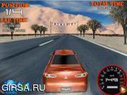 Флеш игра онлайн Сенди на скоростном шоссе / Sandy Speedway 