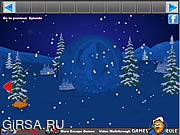 Флеш игра онлайн Рождество Санта Побег-3 Подарков
