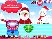 Флеш игра онлайн Печеньки для Санта Клауса