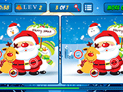 Флеш игра онлайн Санта Клаус Различия