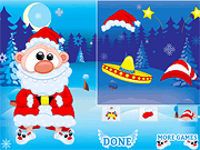 Флеш игра онлайн Дед Мороз одеваются на Рождество / Santa Claus Dressup for Christmas