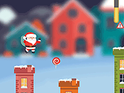 Флеш игра онлайн Дед Мороз Прыгать