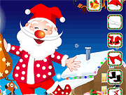 Флеш игра онлайн Санта Клаус готов к Рождеству / Santa Claus Ready for Christmas