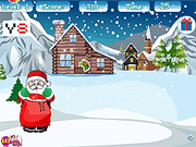 Флеш игра онлайн Сбора Санта Рождественские Подарки