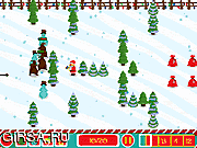 Флеш игра онлайн Санта-защитник / Santa Defender