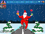 Флеш игра онлайн Санта и подарки
