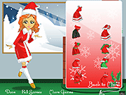 Флеш игра онлайн Девушка Костюм Санта - / Santa Girl Outfit