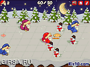 Флеш игра онлайн Прыжок Санты / Santa's Leap