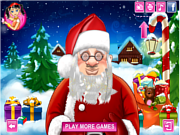 Флеш игра онлайн Санта / Santa's Real Haircuts 