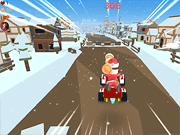 Флеш игра онлайн Санта-Клауса: Гринч погони / Santas Rush: The Grinch Chase