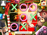 Флеш игра онлайн Санта крестики-нолики / Santa's Tic Tac Toe