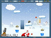 Флеш игра онлайн Санта-Клауса Рождественский подарок / Santa's X-Mas Gift