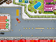 Флеш игра онлайн Парковка грузовика Санты 2