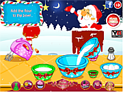 Флеш игра онлайн Пироженые для Санты / Santa Velvet Cupcakes