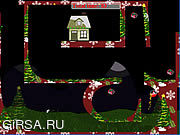 Флеш игра онлайн Шарик Санта / Santa Ball