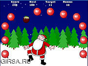 Флеш игра онлайн Santa Keepy Uppy