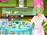 Флеш игра онлайн Макияж для Сары / Sara Makeover 