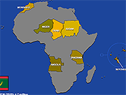Флеш игра онлайн Карты Малахольный: Африка