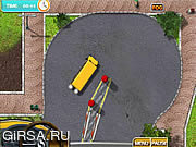 Флеш игра онлайн Школьный автобус. Водительские права 2 / School Bus License 2 