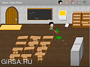 Флеш игра онлайн School Invaders