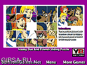Флеш игра онлайн Скуби Ду и друзья. Головоломка / Scooby Doo And Friends Sliding Puzzle 