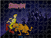 Флеш игра онлайн Скуби Ду. Пазл / Scooby Doo Puzzle