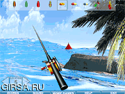 Флеш игра онлайн Море, пляж и солнце / Sea Fishing Sun Beach