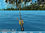 Флеш игра онлайн Морская рыбалка в Тропиках