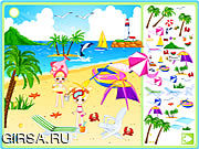 Флеш игра онлайн Sea Side Decoration