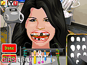 Флеш игра онлайн Selena Gomez Perfect Teeth 
