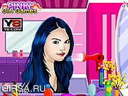 Флеш игра онлайн Селена Гомес в салоне красоты / Selena Gomez Spa Hair Salon