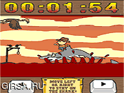 Флеш игра онлайн Родео с акулами / Shark Rodeo