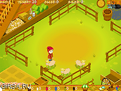 Флеш игра онлайн Ферма Овец / Sheep Farm